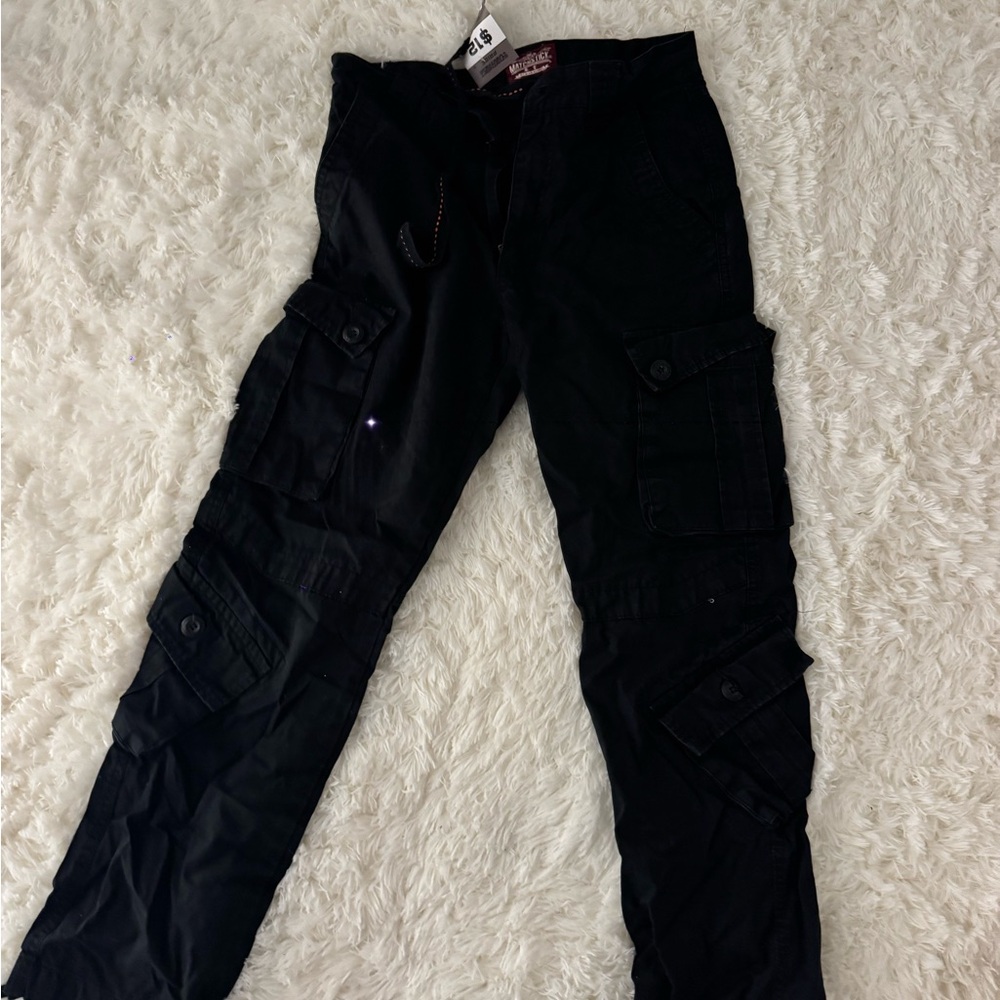 Watchstick Black Utility Pants